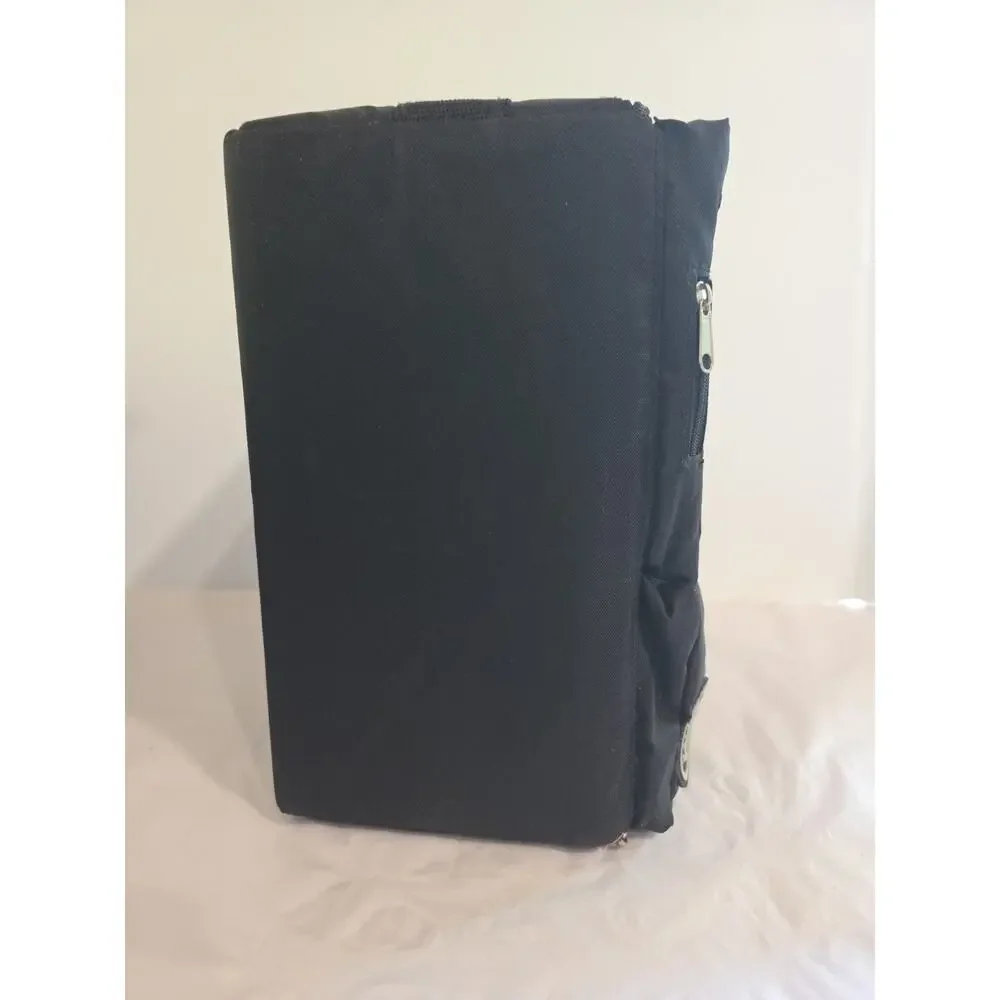 Conductor Series 30 CD (jewel/DJ) Carrying Case Black Nylon Zipper w/ strap- GUC